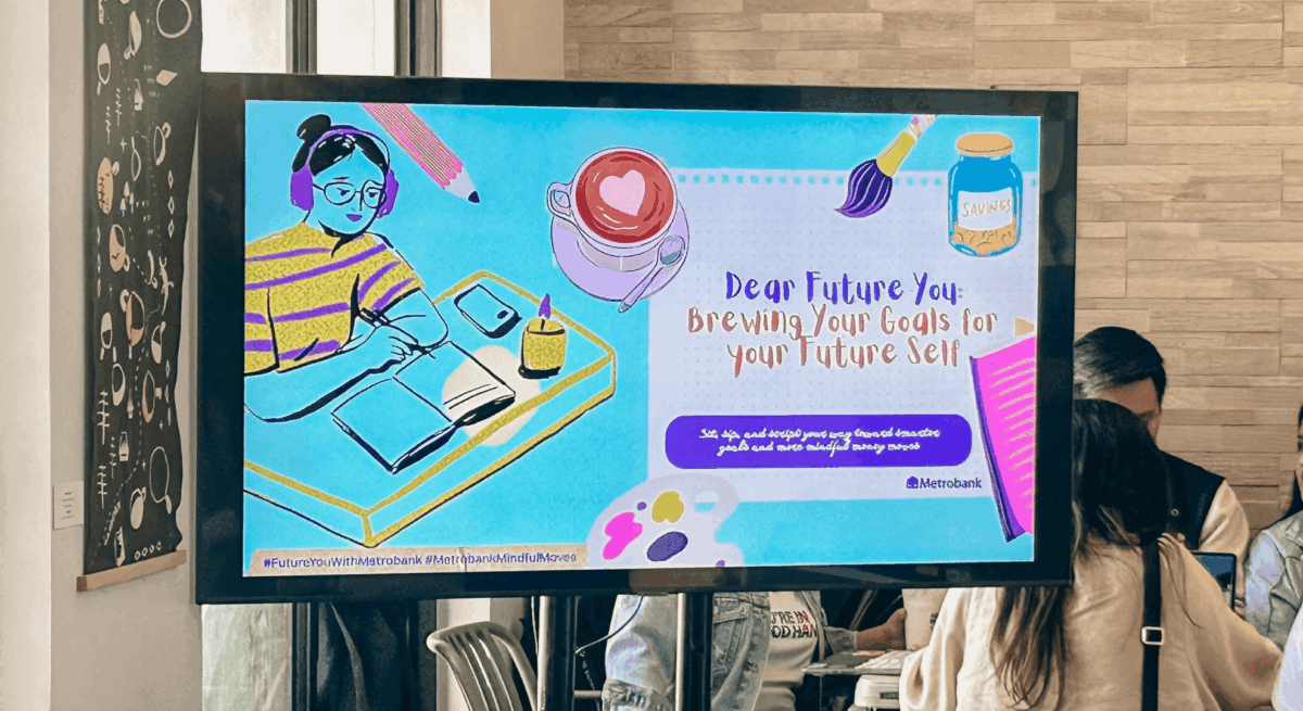 Metrobank brews up a financial mindfulness journaling workshop for Gen Zs