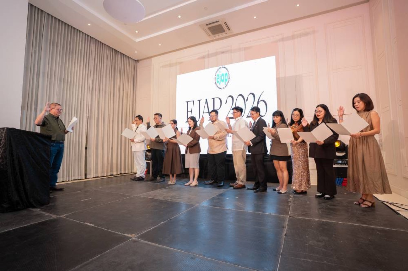 EJAP 2026 officers sworn in