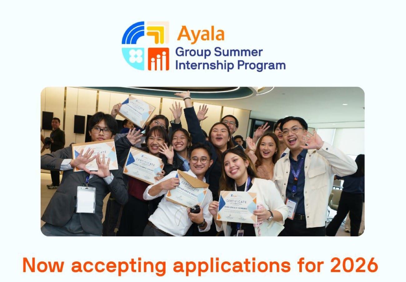 Ayala Group opens 2026 internship