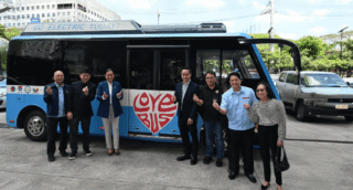 Robinsons Land partners with the MMDA and GET Philippines for the Electric Love Bus program