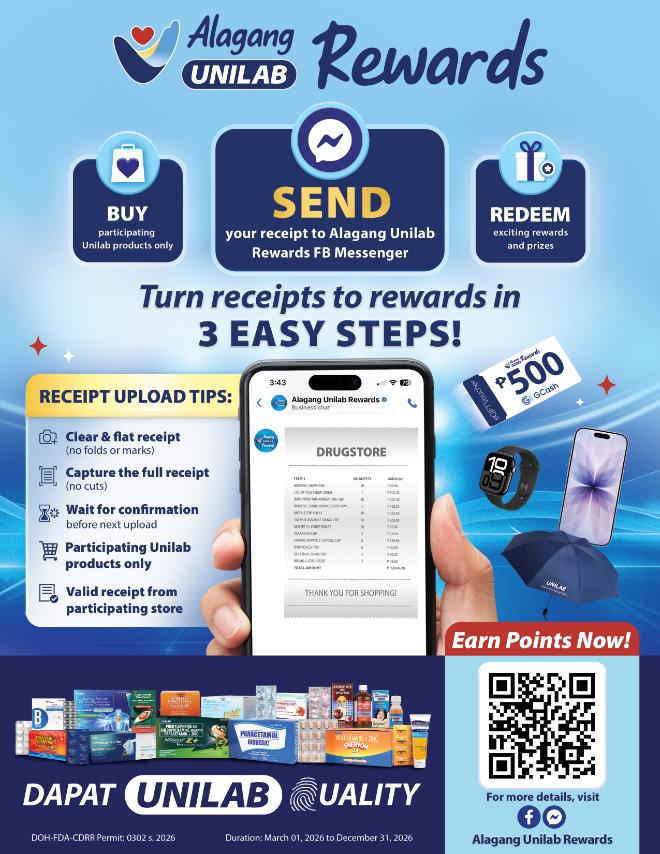 Alagang Unilab Rewards Program AUR