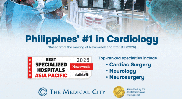 The Medical City named Philippines’ top hospital for cardiology