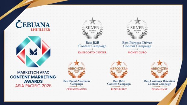Cebuana Lhuillier rises above Asia-Pacific Competition as Most Awarded Philippine Company at the Content Marketing…
