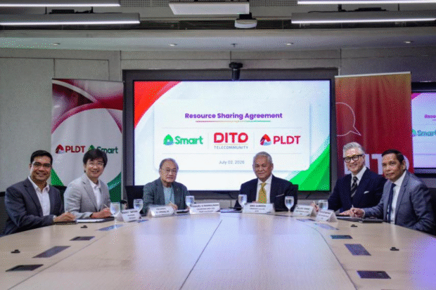 PLDT, Smart and DITO Partner to expand network coverage through landmark infrastructure sharing agreement