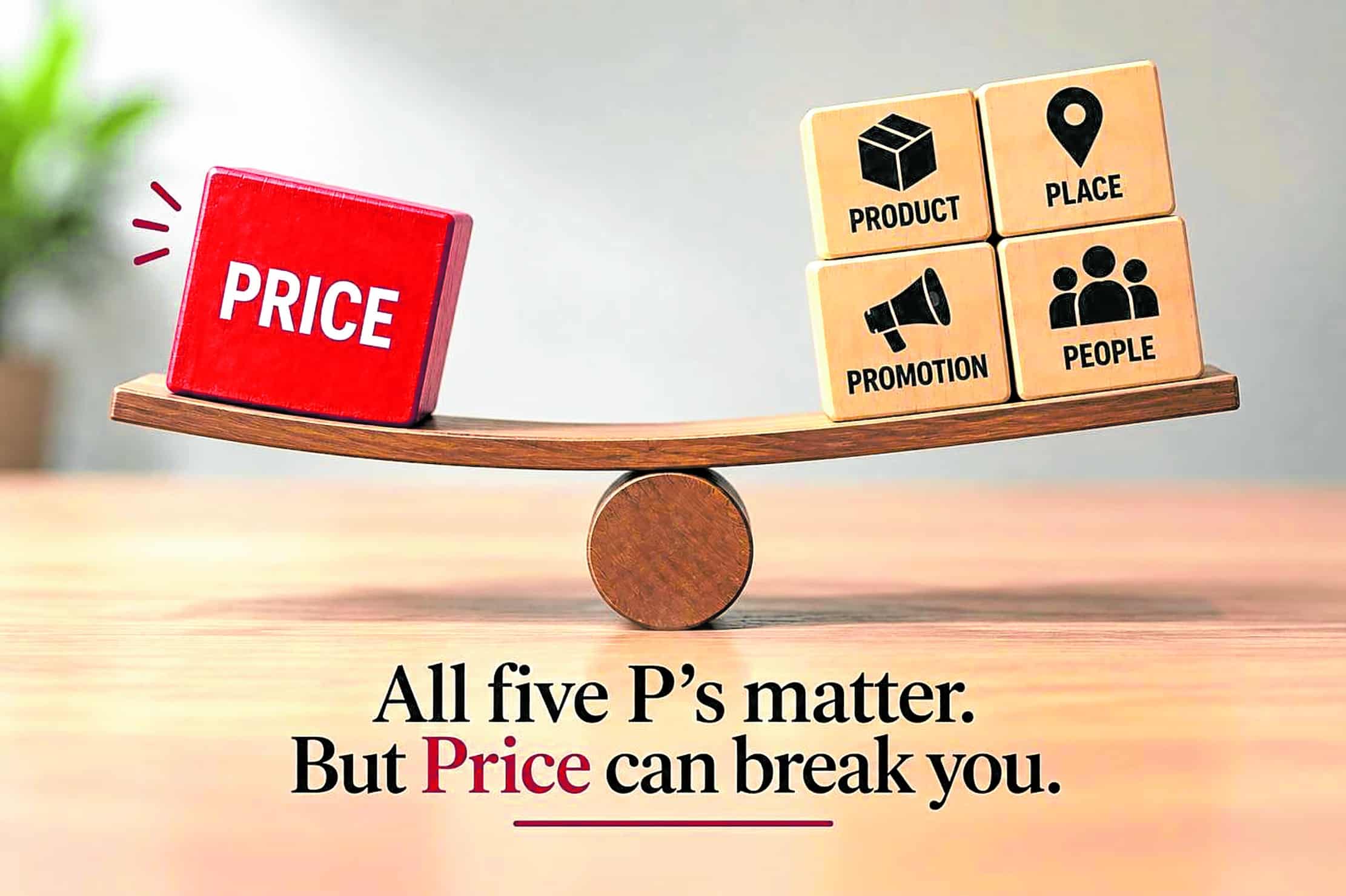 Price is the only P that can break you