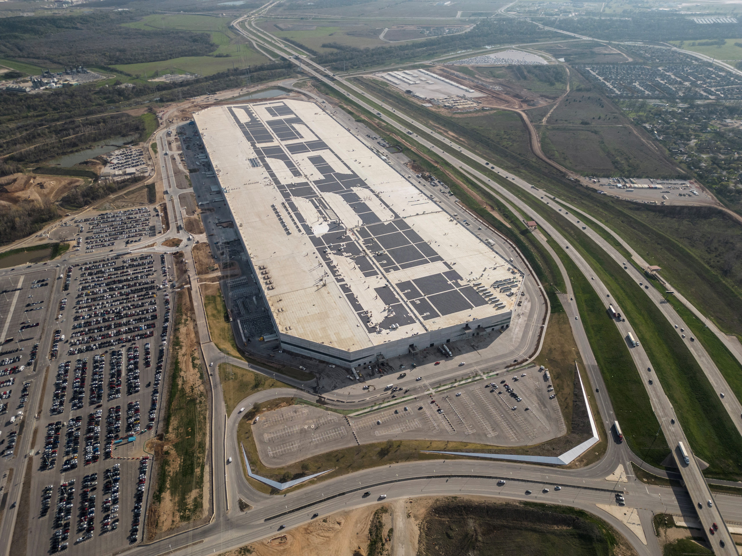 FILE PHOTO: A General View Of The Tesla Gigafactory In Austin ...